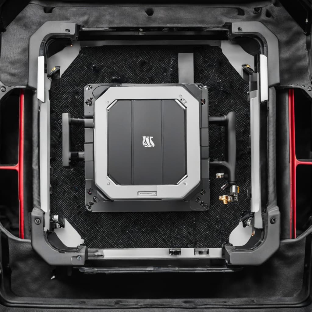 5kg modular payload bay on AutoAbode heavy-lift drone with quick-release mount