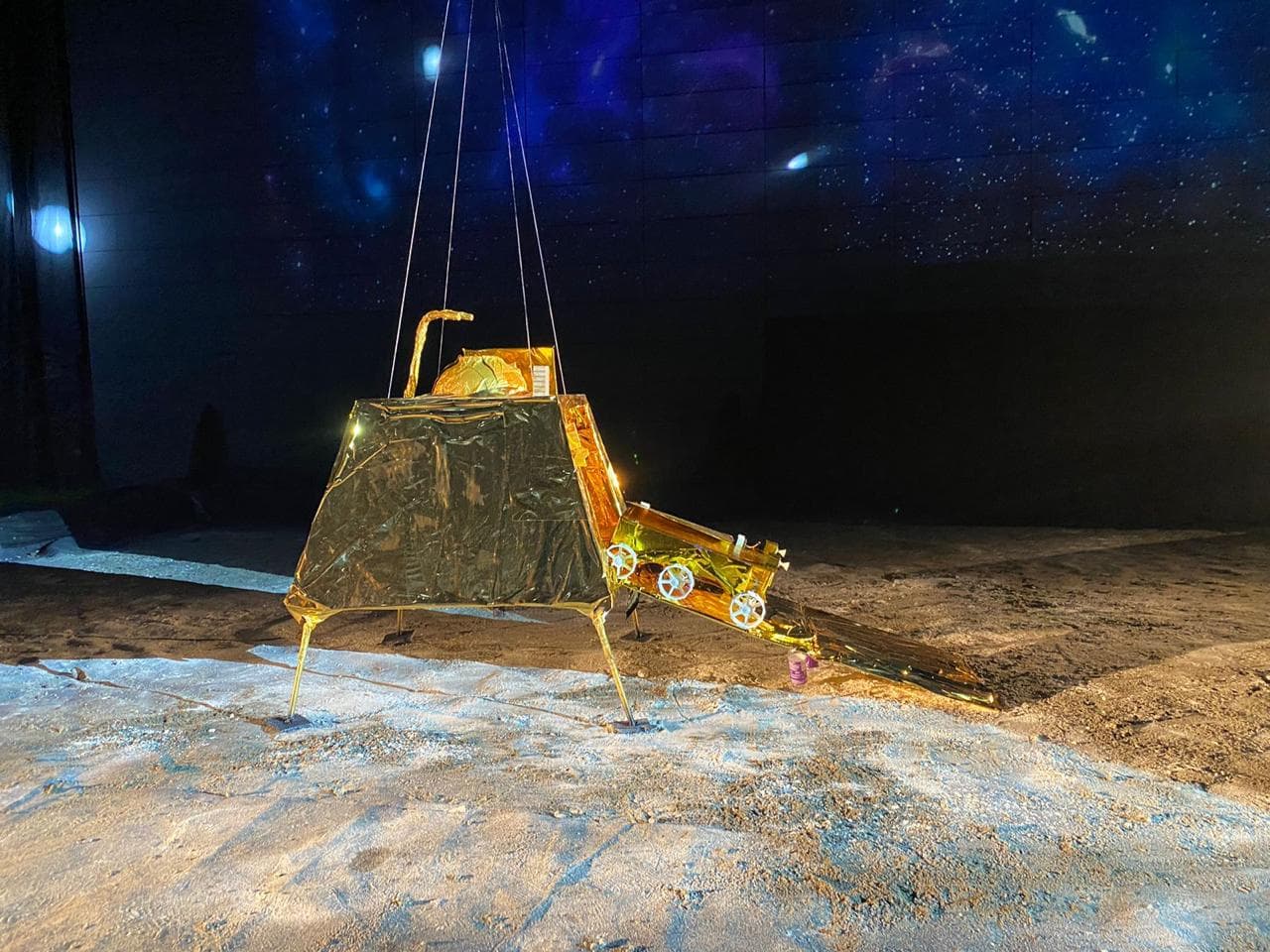 Autoabode 3D printed Chandrayaan-3 moon rover replica
