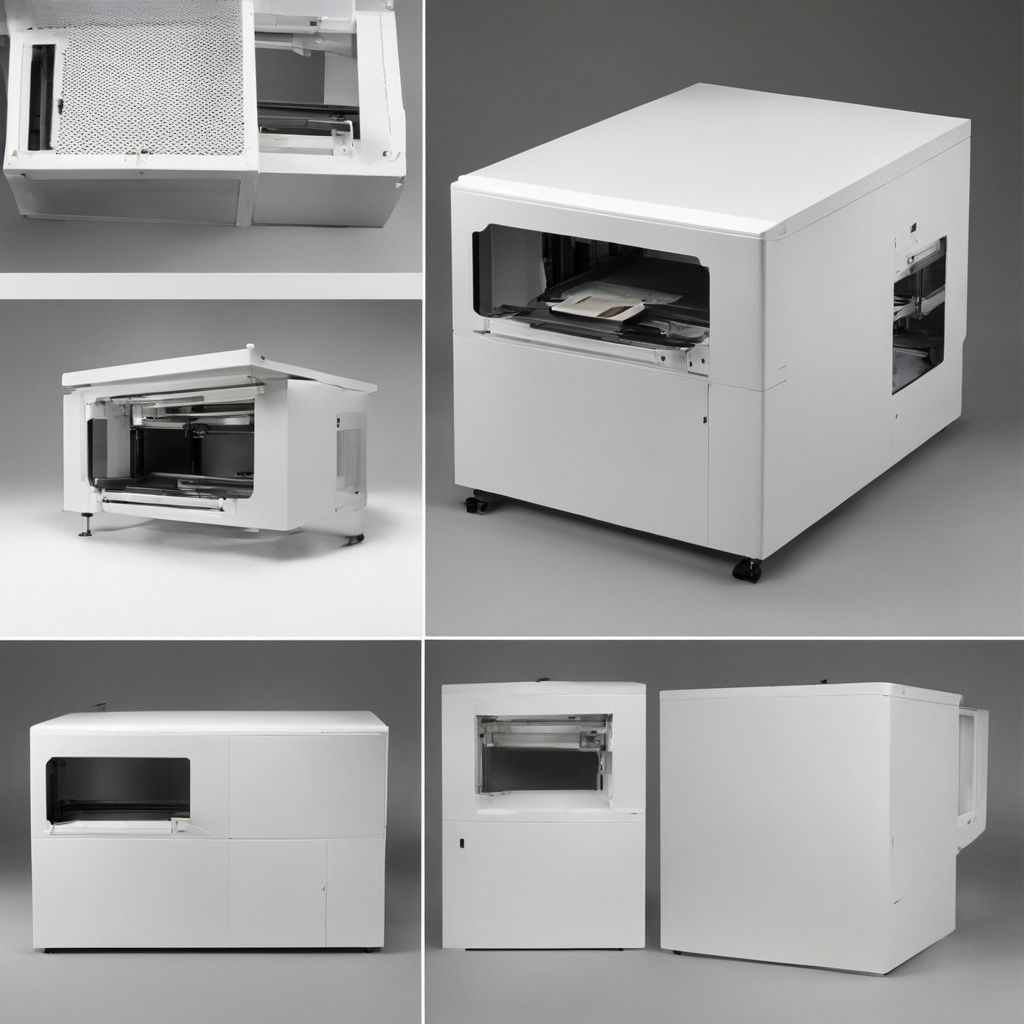 SinterX Pro SLS after printing mechanical property coupons